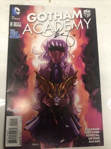 Gotham Academy (2015) # 2 (FN/VF) Variant • The New 52 • Signed By Becky Cloonan