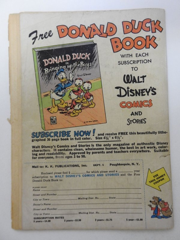 Walt Disney's Comics & Stories #129 (1951) Good- Condition!