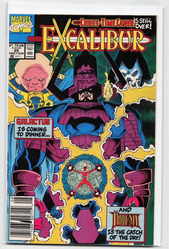 Excalibur #25 (1990) Excalibur