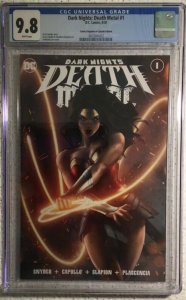 D.C., Dark Nights: Death Metal #1, CGC 9.8, Comic Kingdom Canada Var., Look!