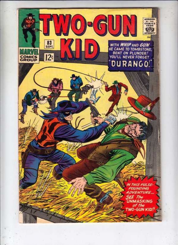 Two-Gun Kid #83 (Sep-66) FN/VF+ High-Grade Two-Gun Kid