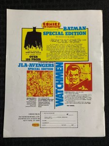 1990 COMICS REVUE Magazine #55 VG/FN 5.0 Batman / Spider-Man / The Phantom