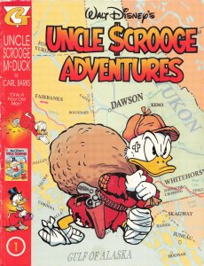 Walt Disney's Uncle Scrooge Adventures In Color #1 (1996) Uncle Scrooge