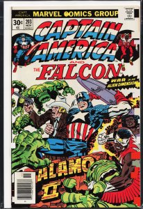 Captain America #203 (1976) Captain America and the Falcon