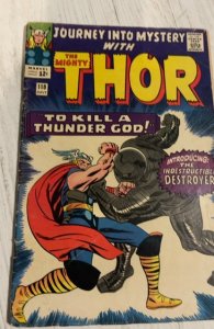 Journey Into Mystery #118(1965)to killl thunder god - 1.5 inc split lower spine