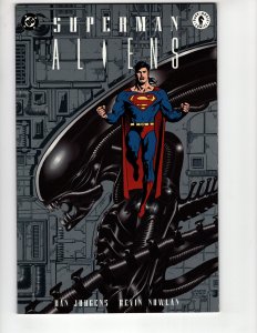 Superman vs. Aliens #1 (1995) DARK HORSE & DC