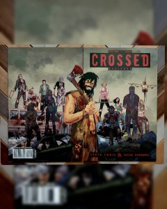 Crossed: Badlands #1 (Avatar 2012) Garth Ennis & Jacen Burrows Wrap Cover (7.5)