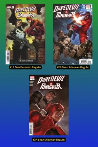 Daredevil/Punisher: The Devil's Trigger #1-3 Lot
