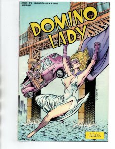 Domino Lady #1 2 & 3 Complete Set - Eros - 1990 - VF