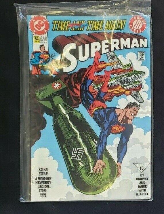 SUPERMAN 3PC (VF) JIM LEE, 200TH ISSUE, TIME AND TIME AGAIN 1991-2004