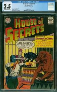 House of Secrets #2 (1957) CGC 2.5 GD+