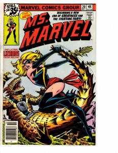 Ms. Marvel # 20 VF Comic Book Avengers Hulk Thor Iron Man Captain America J272