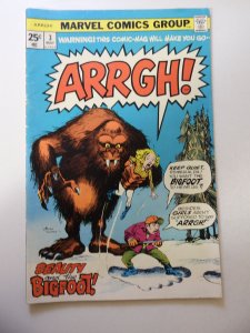 Arrgh! #3 (1975) VG/FN Condition