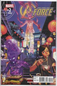 A-Force (vol. 2, 2016) #  2 NM Wilson/Thompson/Molina, Captain Marvel