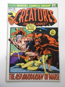 Creatures on the Loose #19 FN+ Condition