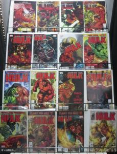 HULK (Marvel,2008) COLLECTION! 32 books!Loeb & Ed McGuinness paint Hulk Red! 