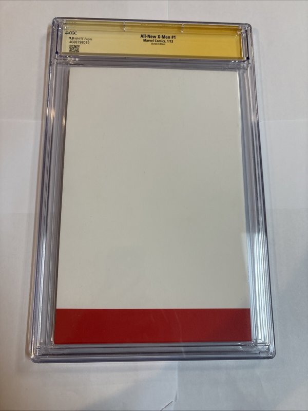 All-New X-Men (2013) # 1 (CGC 9.0 SS) Sketch Scott Lobdell • Marvel Comics