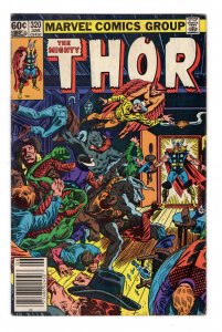 Thor #320 (1966 v1) Odin 1st Rimthursar Newsstand FN+
