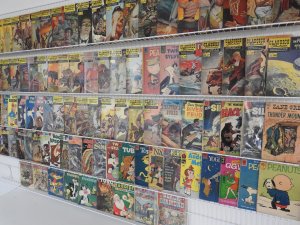 Huge Lot 105 low grade reader Comics W/ Classics Illustrated, Westerns, +More!