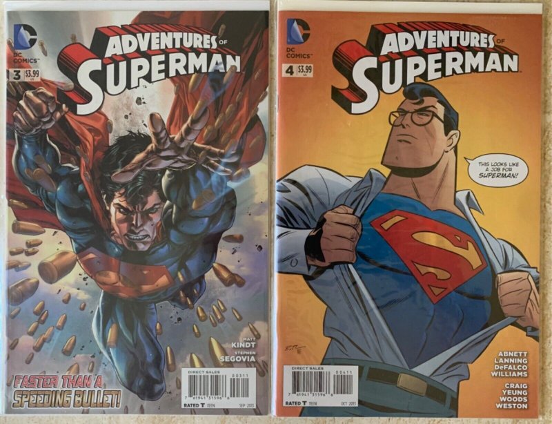 ADVENTURES OF SUPERMAN 1-17, SUPERMAN UNCHAINED 1-9 + VARIANTS | 31 TOTAL