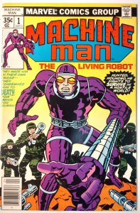 Machine Man #1 (7.5, 1978) [Key Issue]