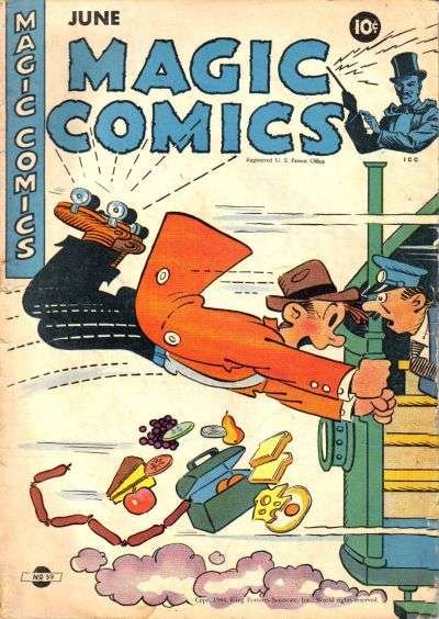 Magic Comics #59, Good- (Stock photo)