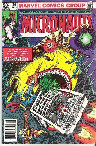 Micronauts (1979 series) #30, VG+ (Stock photo)