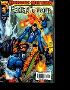 Lot of 12 Fantastic Four Marvel Comics # 1 2 3 4 5 6 7 8 9 10 12 13 JF24