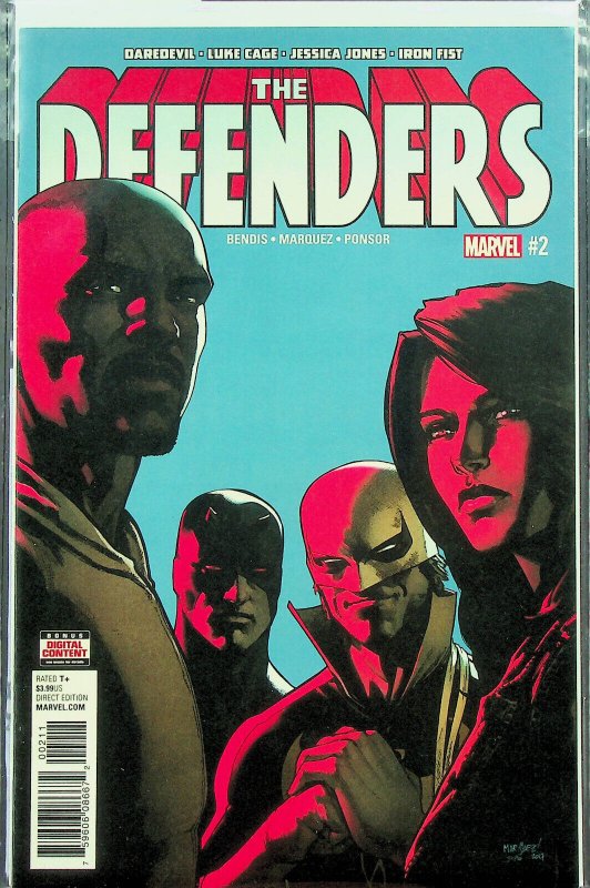 Defenders #2-5 (Jun-Sep 2017, Marvel) - 4 comics - Near Mint