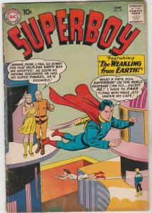 Superboy #81 (Jun-60) VG+ Affordable-Grade Superboy