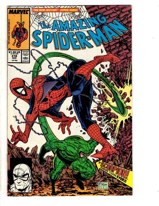 Amazing Spider-Man # 318 NM Marvel Comic Book Venom Goblin Mary Jane May JW2