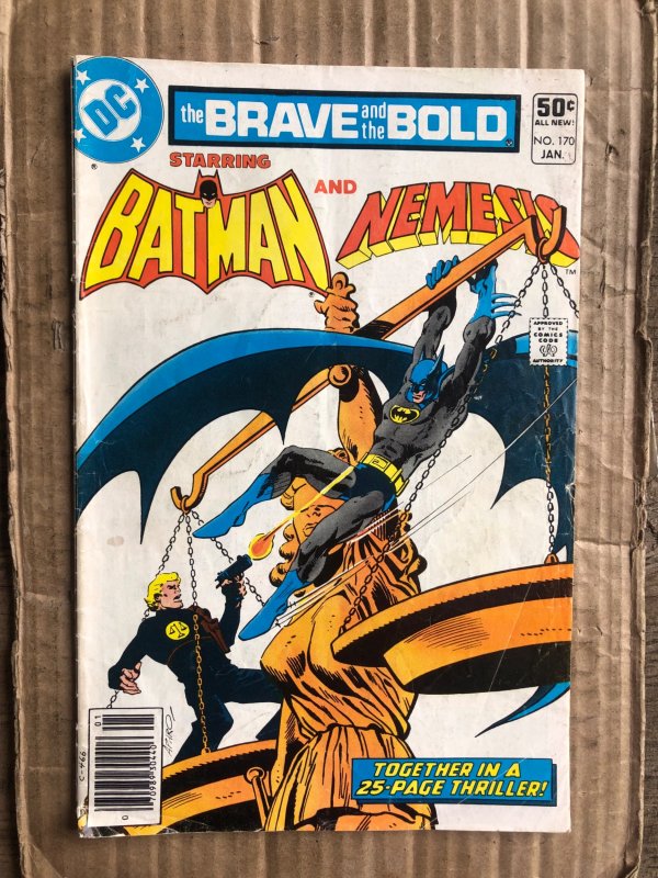 The Brave and the Bold #170 Newsstand Edition (1981)