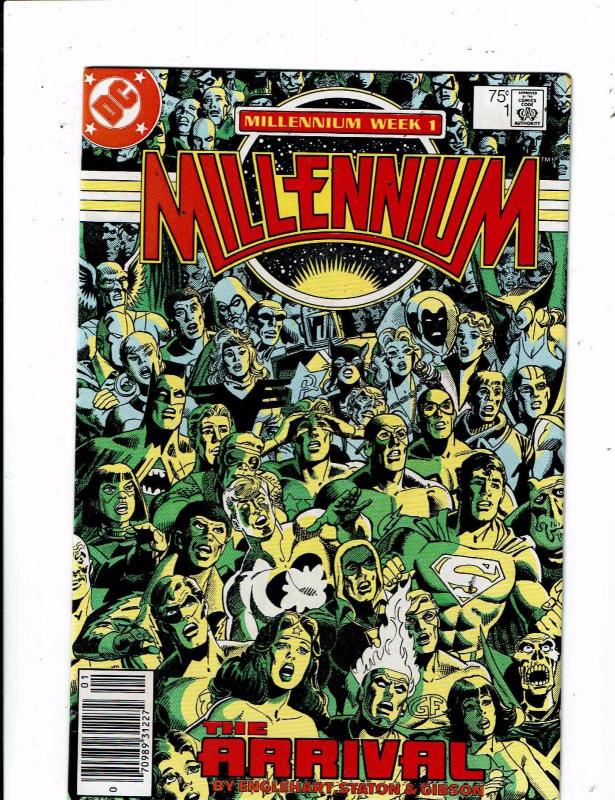 Lot of 6 Millennium DC Comic Books #1 2 3 4 5 6 LH15
