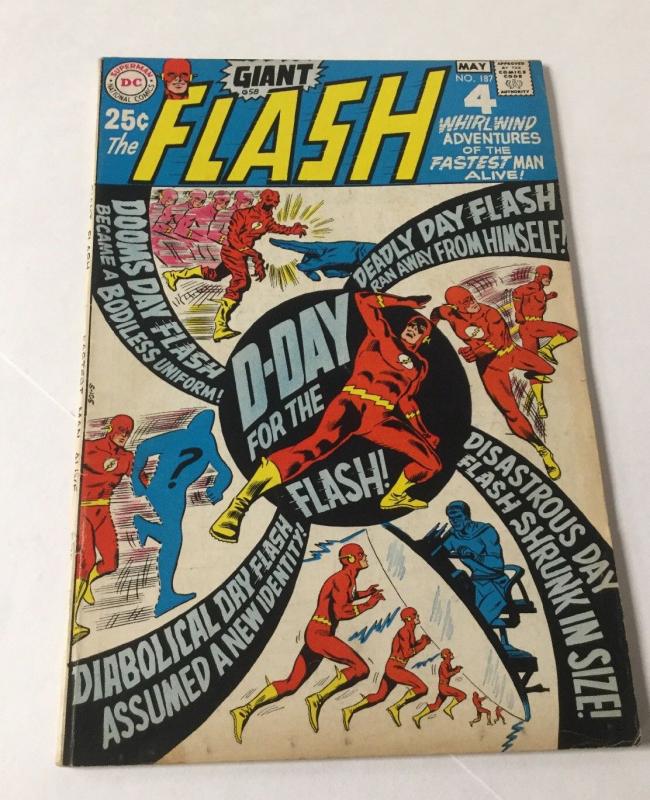 The Flash 187 Vg+ Very Good+ DC Comics SA 