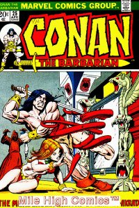 CONAN  (1970 Series)  (CONAN THE BARBARIAN) (MARVEL) #25 Good Comics Book