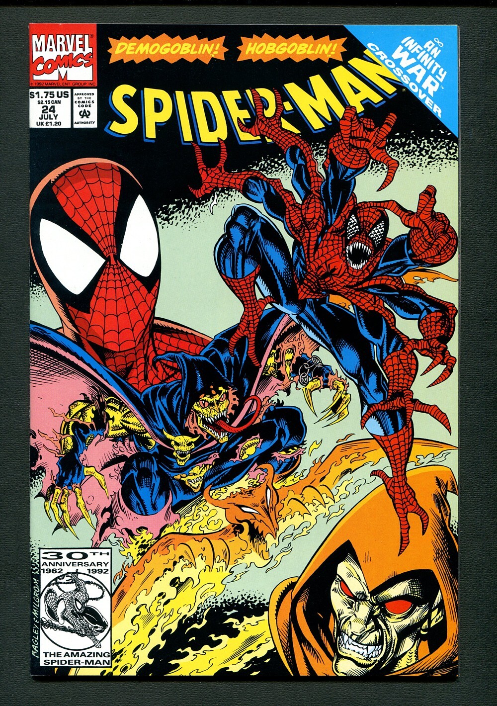 Spiderman #24 (7.0 FN/VFN) / 1st Doppelganger / July 1992 | Comic Books ...