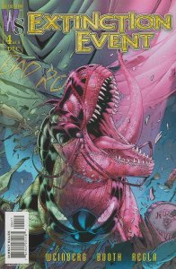 Extinction Event #4 FN ; WildStorm | Brett Booth Dinosaurs