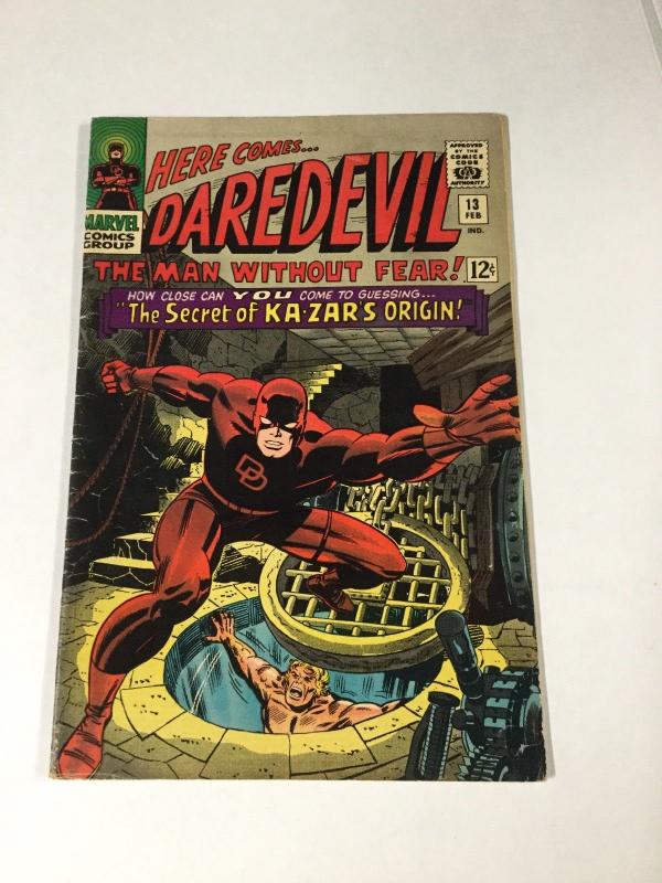 Daredevil 13 5.0 Vg/fn Very Good / Fine Marvel Silver Age