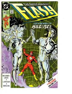 4 Flash DC Comic Books # 41 42 43 44 Wally West Kilg%re Messner-Loebs WT14