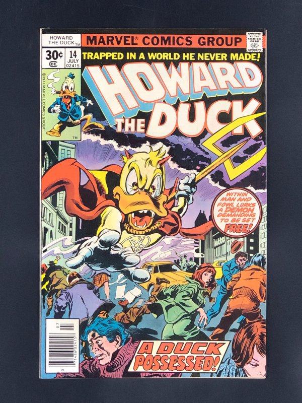 Howard the Duck #14 (1977) 1st Full Appearance of Dr Reich, Hitler's Dentist