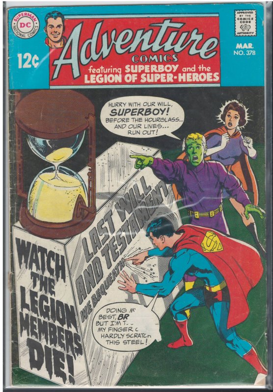 Adventure Comics #378 (DC, 1969)