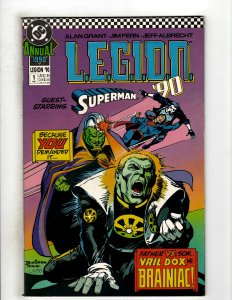 L.E.G.I.O.N. Annual #1 (1990) DC Comic Superman Flash OF7