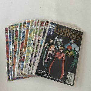 Clandestine 1-12 Lot Run Set Near Mint Nm Marvel