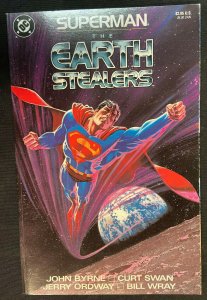 SUPERMAN THE EARTH STEALERS JOHN BYRNE, CURT SWAN, JERRY ORDWAY VF-NM