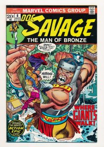 Doc Savage (1972 Marvel Comic) #6 VF/NM