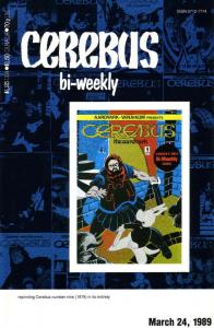 Cerebus Bi-Weekly #9 VF ; Aardvark-Vanaheim | Dave Sim