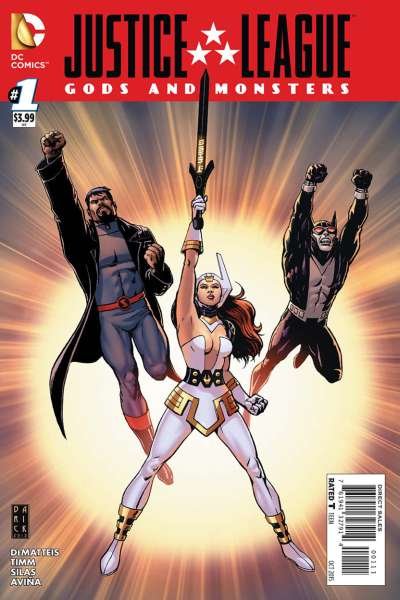 Justice League: Gods and Monsters   #1, NM (Stock photo)