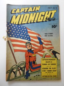 Captain Midnight #10 (1943) PR Condition see description