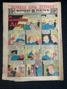 1948 Feb 22 SUNDAY NEWS Comic Section 20pg Terry & Pirates Dick Tracy Gasoline