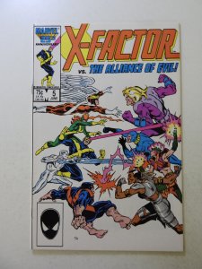 X-Factor #5 (1986) 1st cameo appearance of Apocalypse VF+ condition